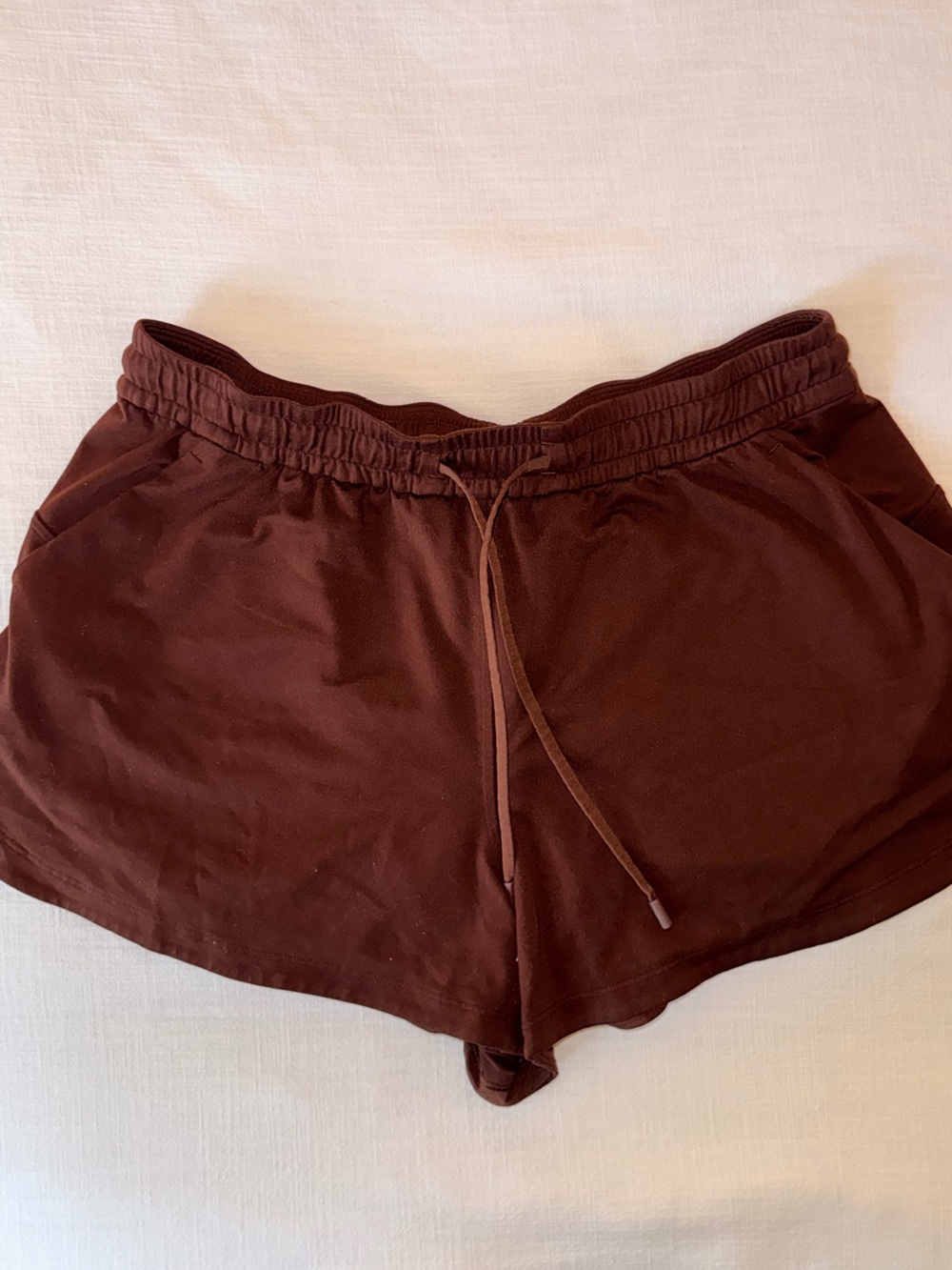 Lululemon Women's Lightweight Drawstring Shorts - Brown